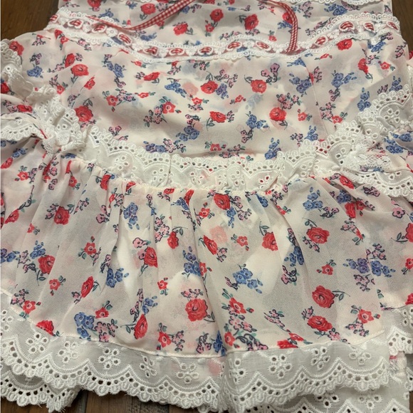 NWT for love and lemons ditsy day floral mini dress - Picture 6 of 16